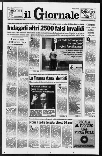 Il giornale : quotidiano del mattino